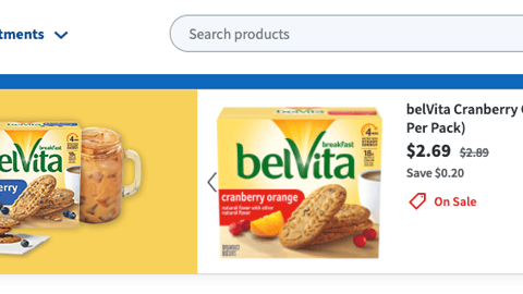 Meijer BelVita 'Dip it. Sip it' Display Ad
